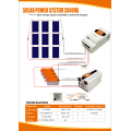 48v 3.5kva off grid home solar inverter power generator system with solar inverter/controller/panel/battery/accessories